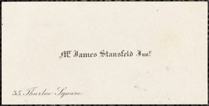 Letter from James Stansfeld, [London, England], to William Lloyd Garrison, [1867 June 19]