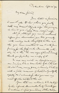 Letter from Gerrit Smith, Peterboro, [New York], to William Lloyd Garrison, [18]74 Sept[ember] 20