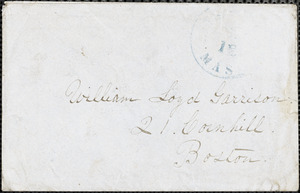 Letter from Harriet Beecher Stowe, [Andover, Massachusetts], to William Lloyd Garrison, [1853 November]