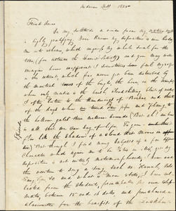 Letter from Harriet Beecher Stowe, [Andover, Massachusetts], to William Lloyd Garrison, 1825 Feb[ruar]y