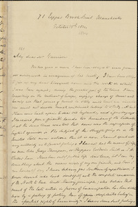 Letter from S. Alfred Steinthal, Manchester, [England], to William Lloyd Garrison, 1864 October 15th