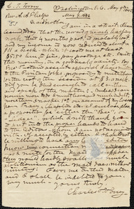 Letter from Charles Turner Torrey, Washington, D.C., to Amos Augustus Phelps, 1842 May 9th
