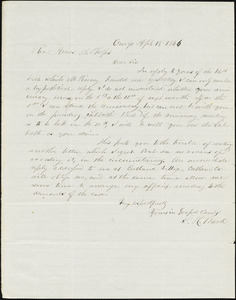 Letter from Samuel Ringold Ward, Oswego, [New York], to Amos Augustus Phelps, 1846 Apr[il] 18