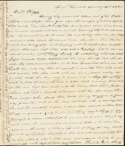 Letter from William P. Weeks, South Berswick, [Maine],