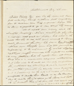Letter from William P. Weeks, South Berswick, [Maine], to Amos Augustus Phelps, 1828 July 14th
