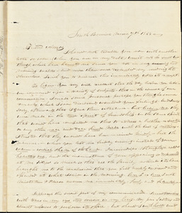 Letter from William P. Weeks, South Berswick, [Maine], to Amos Augustus Phelps, 1828 March 7