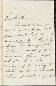 Letter from William Whithorne, [Jamaica], to Amos Augustus Phelps, 1847