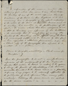 Letter from Samuel Wolcott, Longmeadow, [Massachusetts], to Amos Augustus Phelps, 1846 March 31