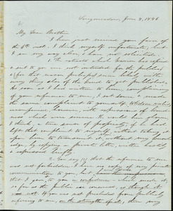 Letter from Samuel Wolcott, Longmeadow, [Massachusetts], to Amos Augustus Phelps, 1846 June 8