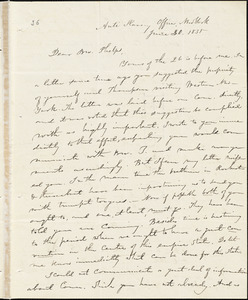Letter from Elizur Wright, New York, to Amos Augustus Phelps, 1835 June 30