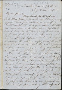Letter from Maria Webb, Dublin, [Ireland], to William Lloyd Garrison, 1856 [January] 14th