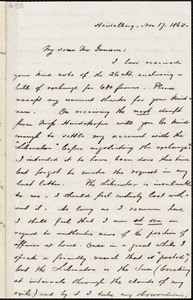 Letter from Thomas Vickers, Heidelberg, [Germany], to William Lloyd Garrison, 1863 Nov[ember] 17