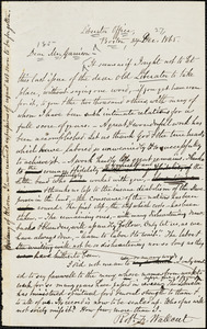 Letter from Robert Folger Wallcut, Liberator Office, Boston, [Massachusetts], to William Lloyd Garrison, 1865 Dec[ember] 27