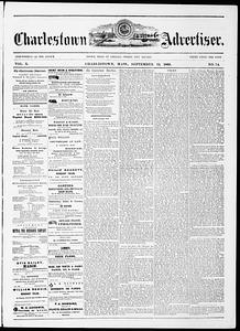 Charlestown Advertiser, September 15, 1860