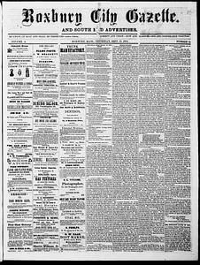 Roxbury City Gazette and South End Advertiser, September 15, 1864