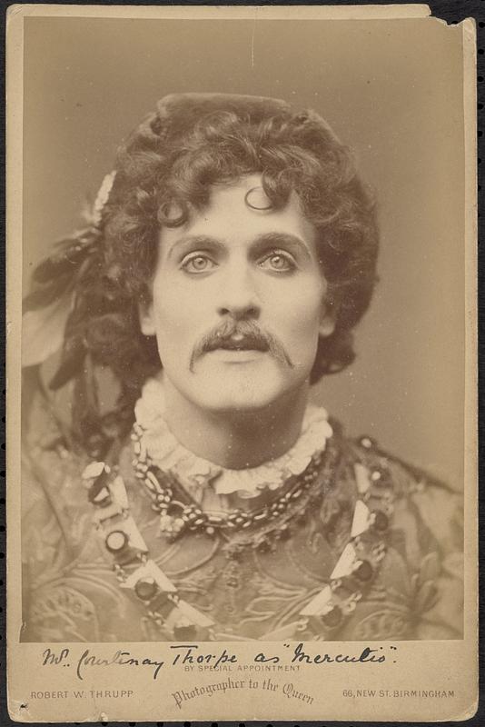 Mr. Courtenay Thorpe as "Mercutio" Digital Commonwealth