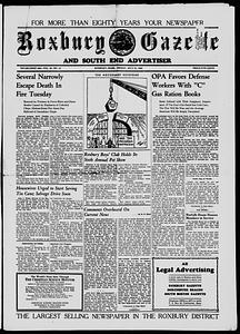 Roxbury Gazette and South End Advertiser, July 31, 1942