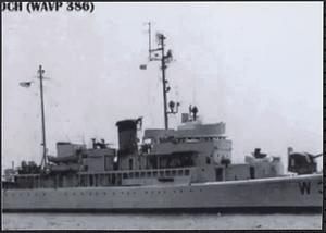 U.S. Coast Guard cutter McCulloch (WAVP-386, later WHEC-386), c. 1950s-1960s