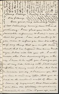 Letter from Zadoc Long to John D. Long, February 20, 1866
