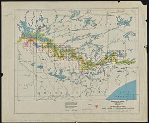 Topographic & detail sheets of Rainy Lake & upper boundary waters