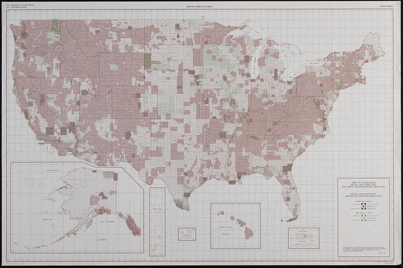 Index to 1:24,000-scale digital line graph (DLG) and digital elevation model (DEM) data