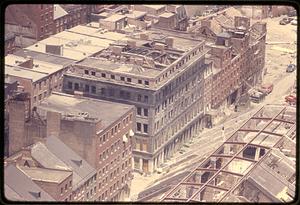 Commercial block, Boston North End from the Custom House Tower