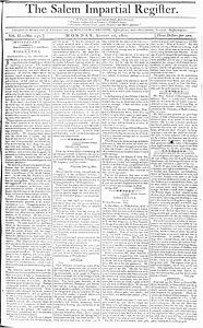 The Salem Impartial Register