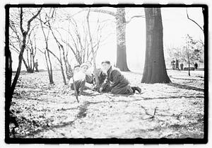 Egg hunt, Franklin Park