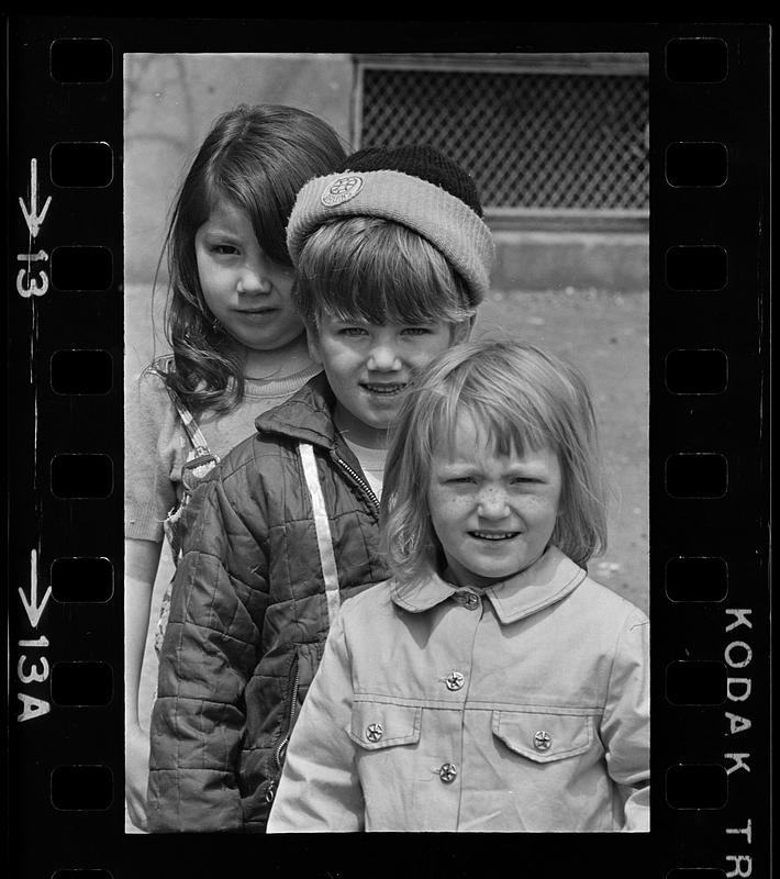 Irish children, South Boston