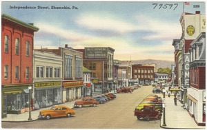 Independence Street, Shamokin, Pa.