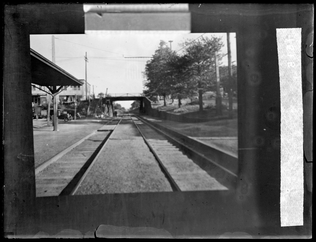 Beale Street railroad bridge Digital Commonwealth