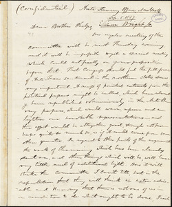 Letter from Elizur Wright, New York, to Amos Augustus Phelps, 1837 Sep[tember] 5