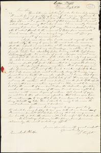 Letter from Luther Wright, Woburn, [Massachusetts], to Amos Augustus Phelps, 1838 May 4