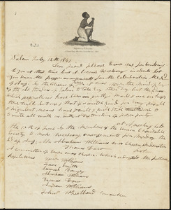 Letter from William Williams, Salem, [Massachusetts], to William Lloyd Garrison, 1841 July 12th