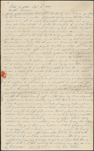 Letter from Owen Wilbour, Little Compton, [Rhode Island], to William Lloyd Garrison, 1845 Sep[tember] 2d