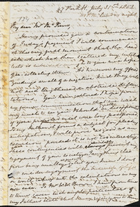 Letter from Mary Anne Estlin, Bristol, [England], to James Miller M'Kim, 1853 July 31.