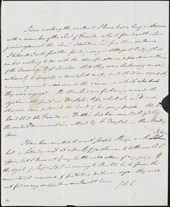 Letter from Johnn Bishop Estlin, Bristol, [England], to Richard Davis Webb, 1845 November 5