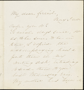 Letter from E.H. Whitwell to William Lloyd Garrison, 1877 Jan[uary] 28