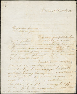 Letter from Nathan Winslow, Portland, [Maine], to William Lloyd Garrison, 1833 [October] 17th