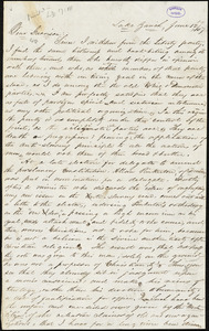 Letter from Seth Paine, Lake Zurich, [Illinois], to William Lloyd Garrison, [18]47 June 12
