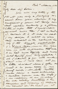 Letter from James Miller M'Kim, Philadelphia, [Pennsylvania], to Mary Anne Estlin, [1856] March 11