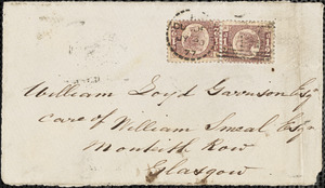 Letter from Edward Parker, Newport, [Scotland], to William Lloyd Garrison, [18]77 July 30