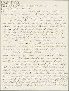 Letter from Parker Pillsbury, Concord, N[ew] H[ampshire], to William Lloyd Garrison, 1878 November 22nd