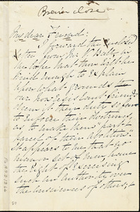 Letter from Elizabeth Pease Nichol to William Lloyd Garrison, [1840]