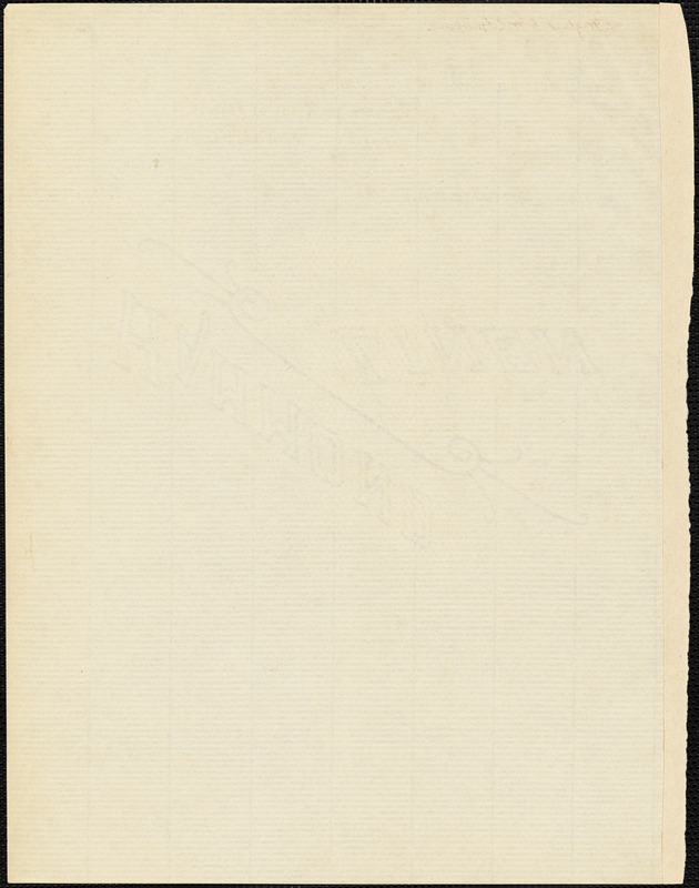 Letter from Francis Wayland, Providence, [Rhode Island], to William Lloyd Garrison, 1831 Nov[ember] 1