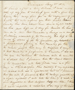 Letter from George Cary, Cincinnati, [Ohio], to William Lloyd Garrison, 1832 May 15