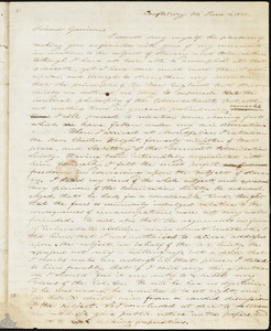 Letter from Oliver Johnson, Craftsbury, V[ermon]t, to William Lloyd Garrison, 1832 June 4