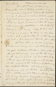 Letter from Arnold Buffum, Andover, [Massachusetts], to William Lloyd Garrison, 1832 [October] 23