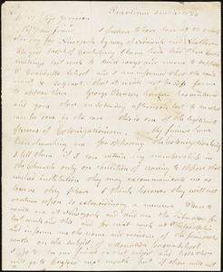 Letter from Arnold Buffum, Providence, [Rhode Island], to William Lloyd Garrison, 1833 [March] 4