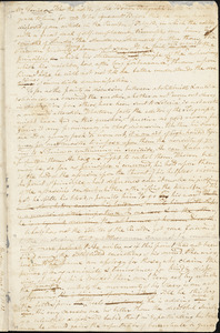 Letter from Beriah Green, Western Reserve College, [Hudson, Ohio], to William Lloyd Garrison, [1833 March 8]
